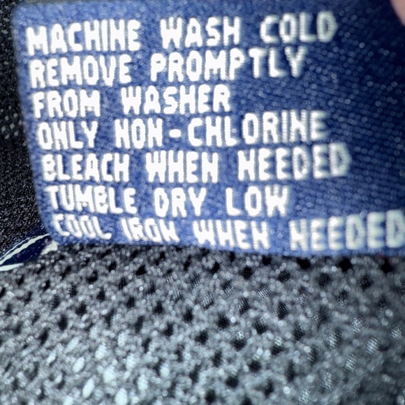 Vintage Polo Sport Ralph Lauren Navy/Gray Windbreaker Jacket - Men's Size Large - Picture 13 of 14